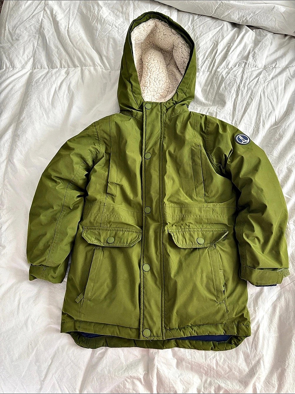 Lands' End Green Squall Parka
